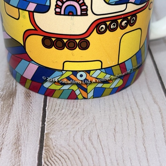 VANS x Beatles Yellow Submarine Footwear Promo 2014 12oz Coffee Mug - Picture 6 of 8